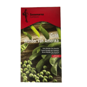 kutija sjemena graška čudo amerike od 500g prednja strana